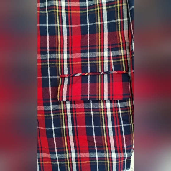 Vintage Pendleton Set Plaid Blazer and Short Set - Picture 12 of 16